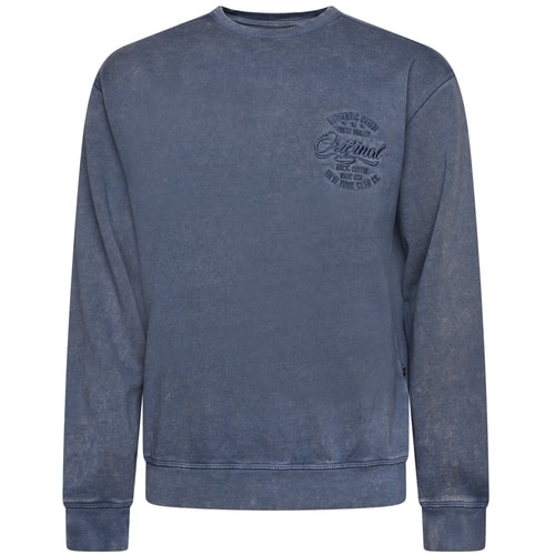 KAM Garment Dye Sweater Vintage Indigo